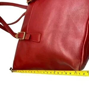 Coach | Bags | Coach Vintage Red Legacy West Market Leather Tote